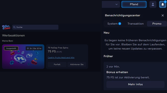 7bit casino bonus ohne einzahlung holen