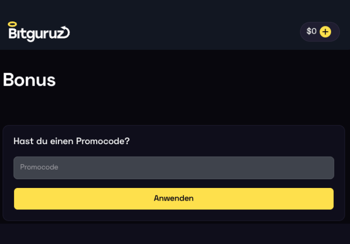 bitguruz casino bonus code