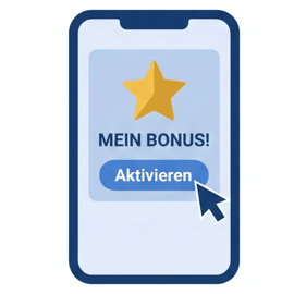 bonus aktivieren 1