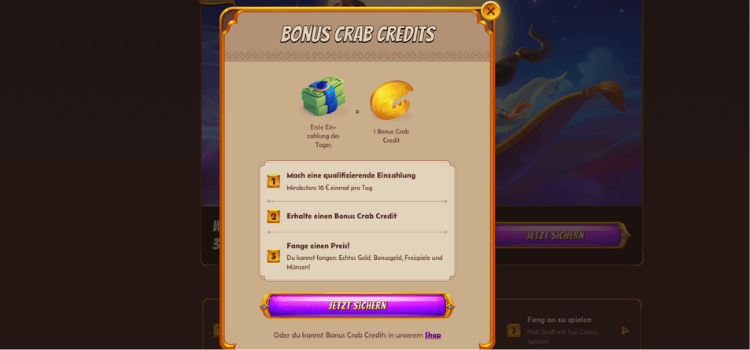 spielhallen   alawin casino bonus crab featured image