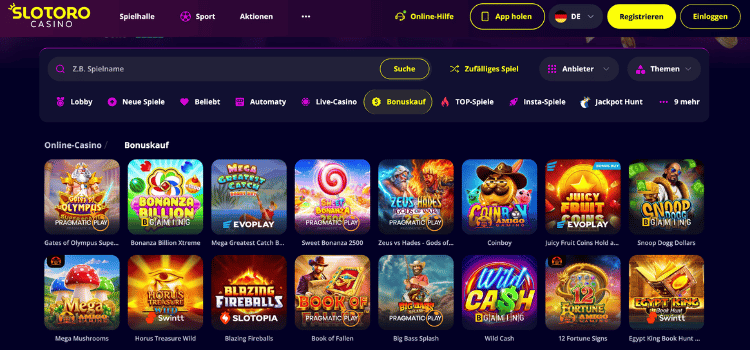spielhallen besten online casino bonus buy angebote   slotoro