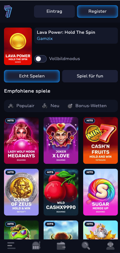 spielhallen casino mobil testen
