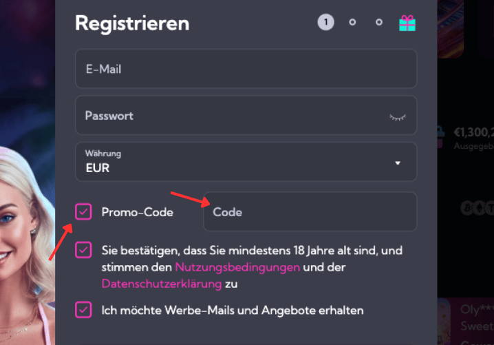 spinalto casino bonus code
