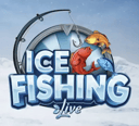 ice fishing logo