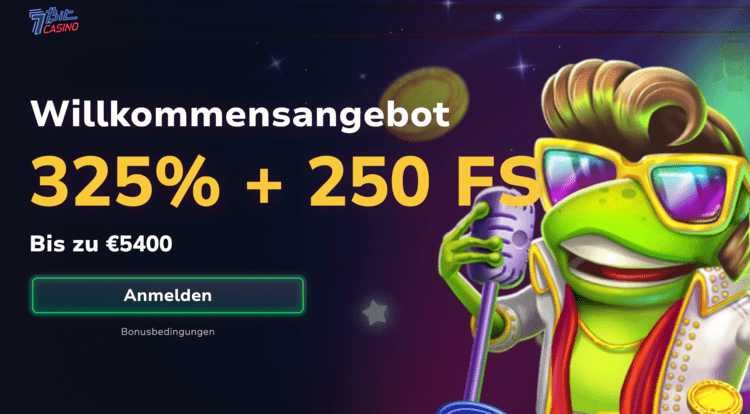 7bit casino bonus screenshot