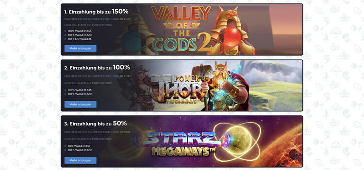 ampm casino bonus screenshot