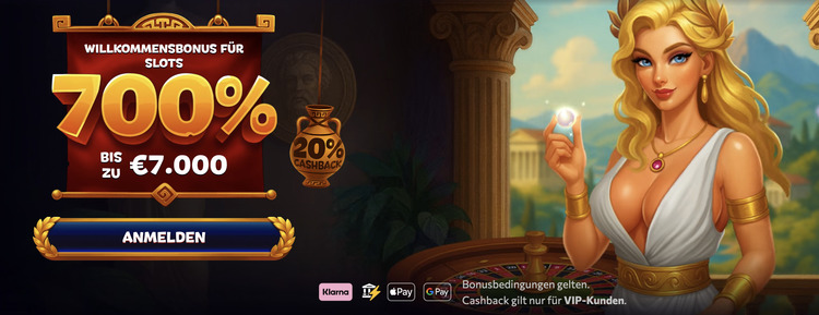 aphrodite casino bonus screenshot