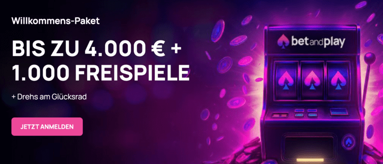 betandplay casino bonus screenshot