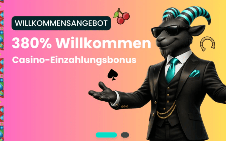 betgoat casino bonus screenshot
