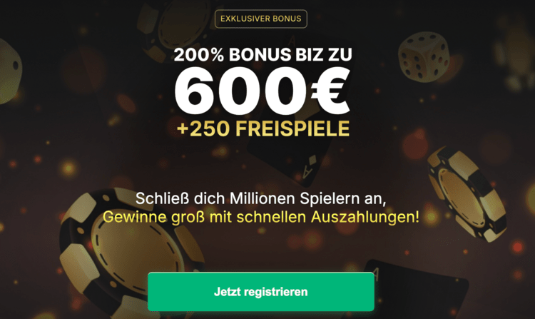 bull casino bonus screenshot