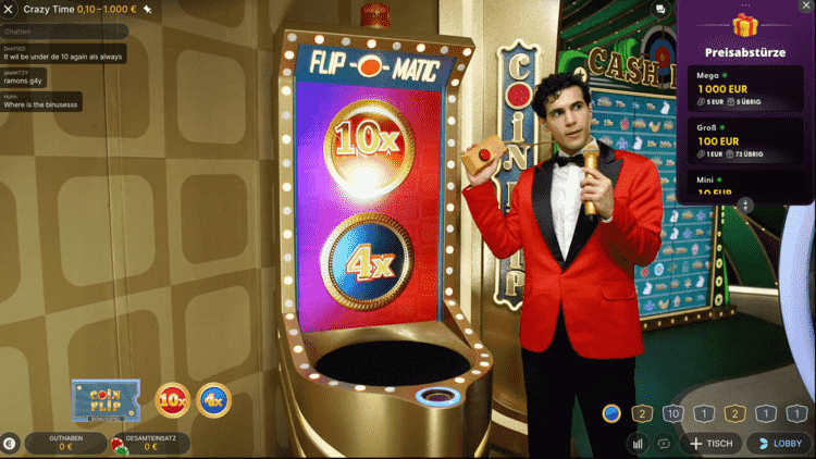 crazy time screenshot 2