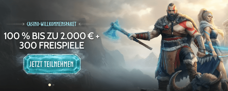 godz casino bonus screenshot