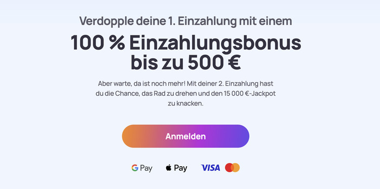 hypekasino bonus screenshot