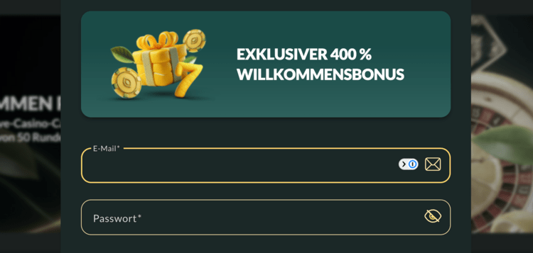 lemon casino bonus screenshot