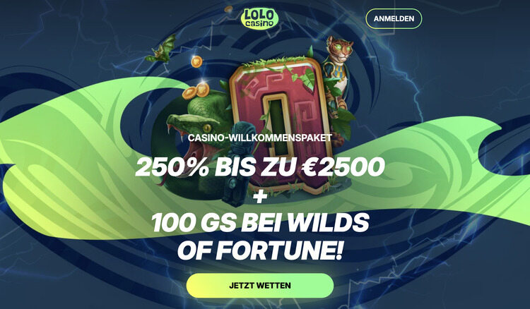 lolo casino willkommensbonus screenshot