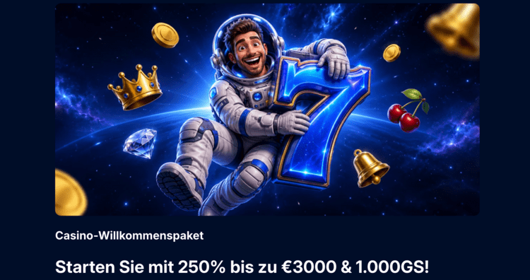 lunaloots casino willkommensbonus screenshot