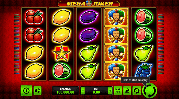 mega joker slot