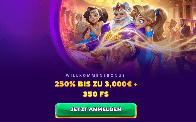 Midas Luck Casino Bonus Screenshot