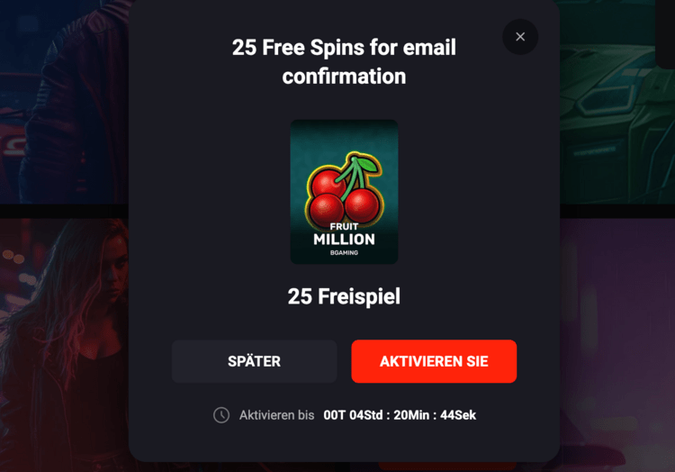 n1 casino bonus ohne einzahlung screenshot