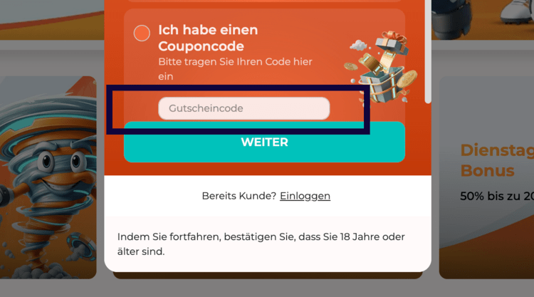 spininio casino couponcode