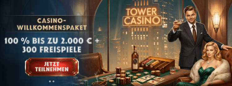 tower casino bonus screenshot